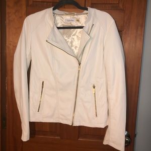 Calvin Klein Faux Leather Jacket